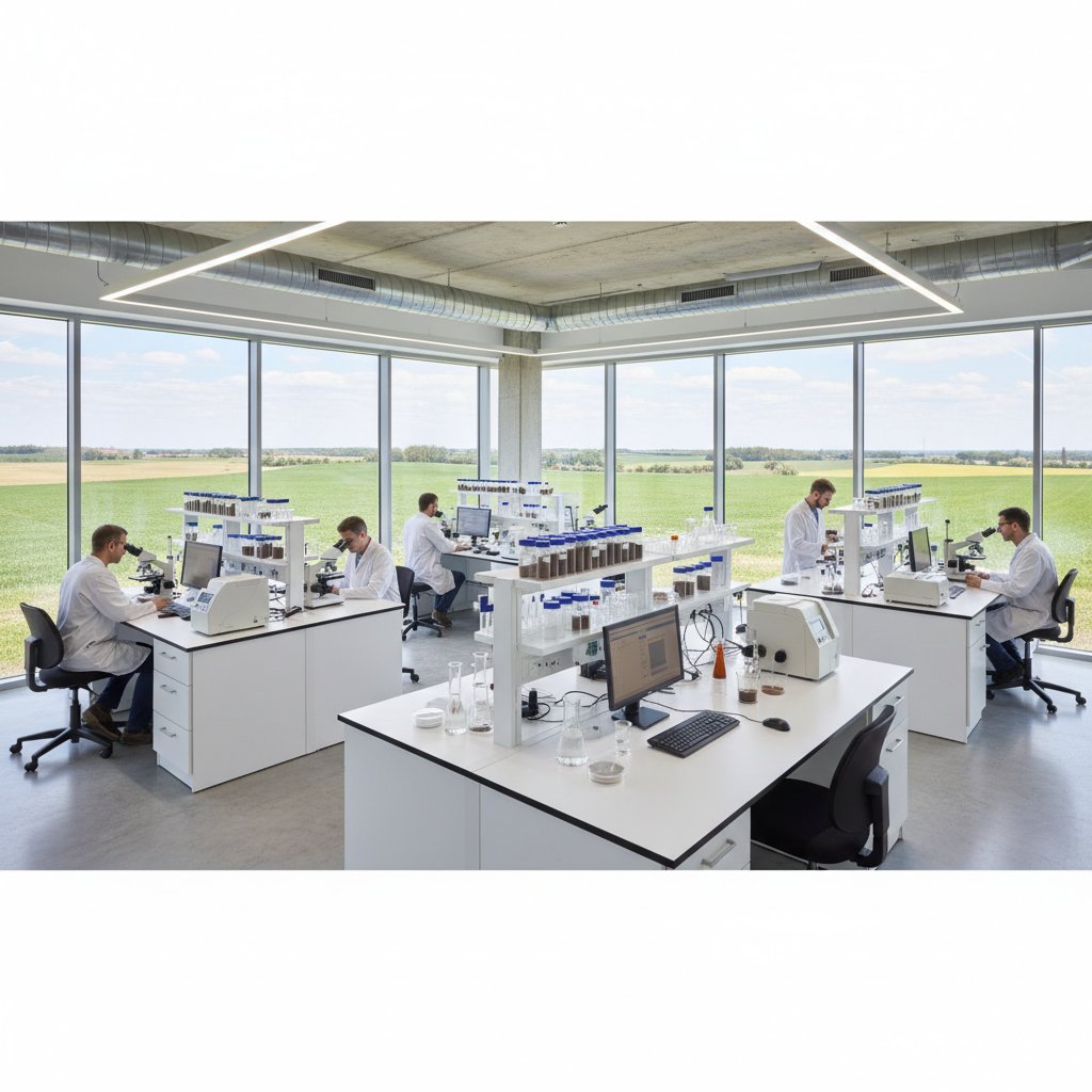 Laboratorium analizy gleby Livingcorner